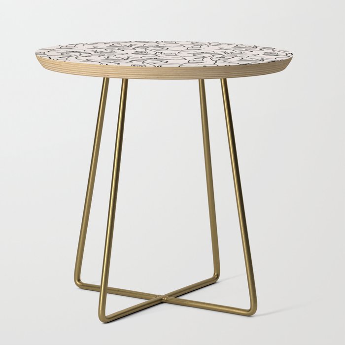 Meadow Bloom - Beige Side Table Gallery Image 1