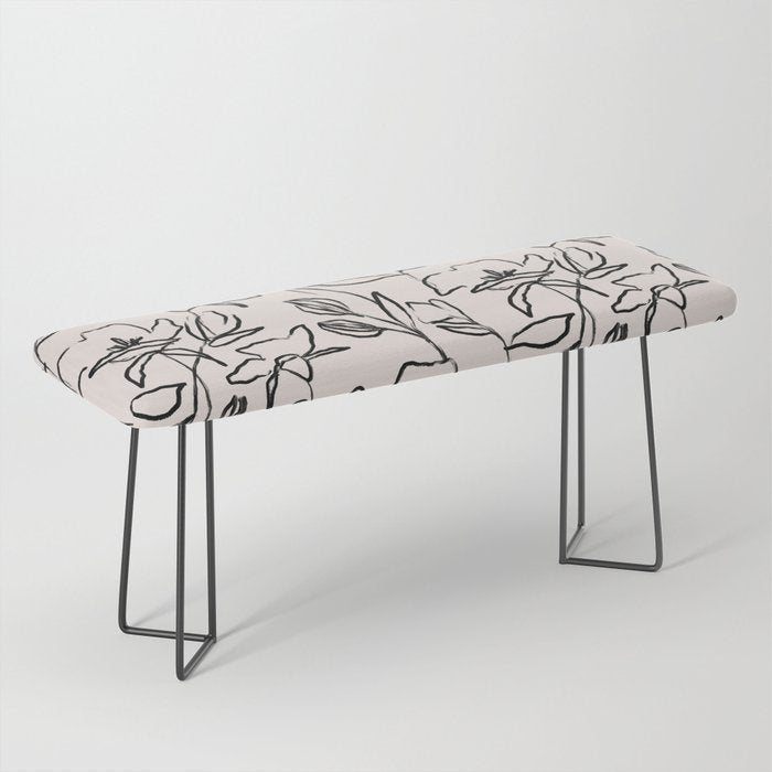 Meadow Bloom - Beige Bench Gallery Image 1