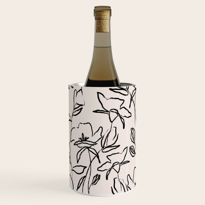 Meadow Bloom - Beige Wine Chiller Gallery Image 2