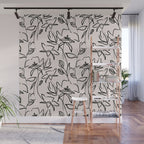 Meadow Bloom - Beige Wall Mural Gallery Image 1