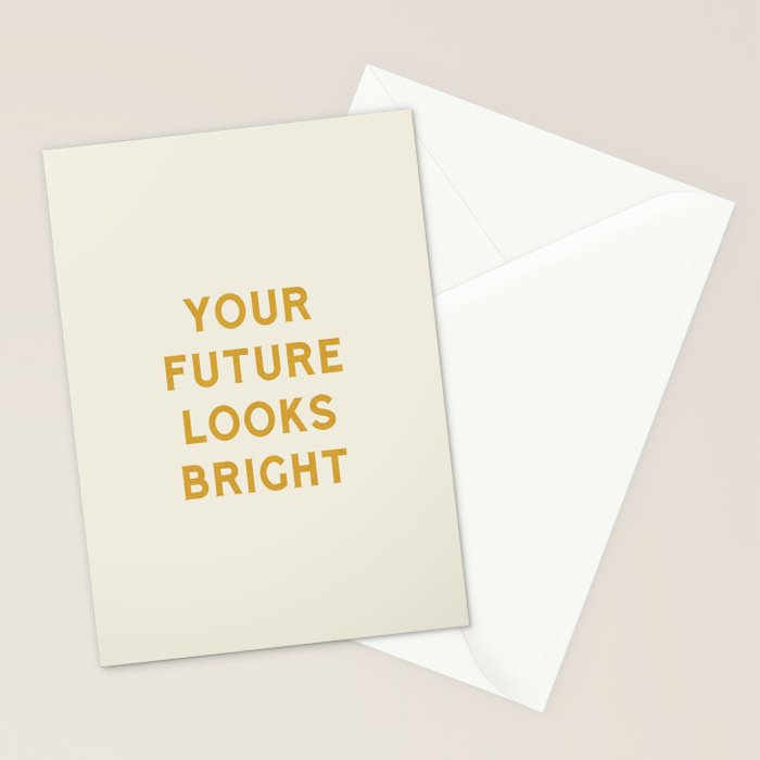 Your Future Looks Bright Stationery Card Gallery Image 2