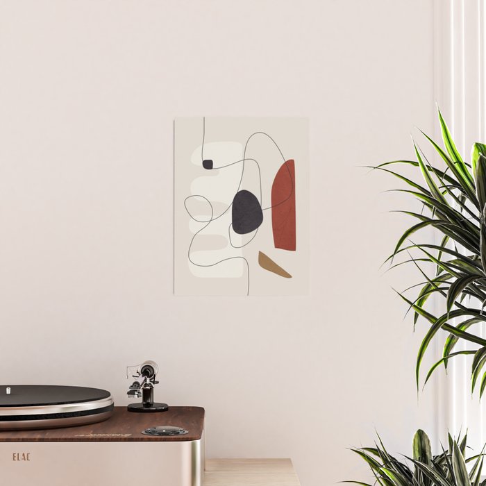 Abstract Minimal Shapes 27 Poster Gallery Image 2
