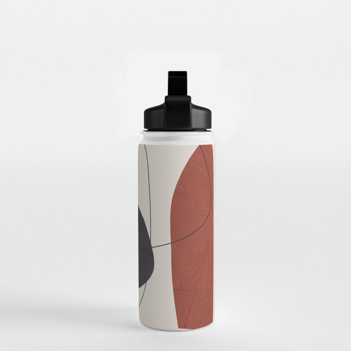 Abstract Minimal Shapes 27 Water Bottle Gallery Image 2