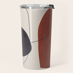 Abstract Minimal Shapes 27 Travel Mug Gallery Image 2