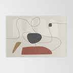 Abstract Minimal Shapes 27 Rug Gallery Image 2