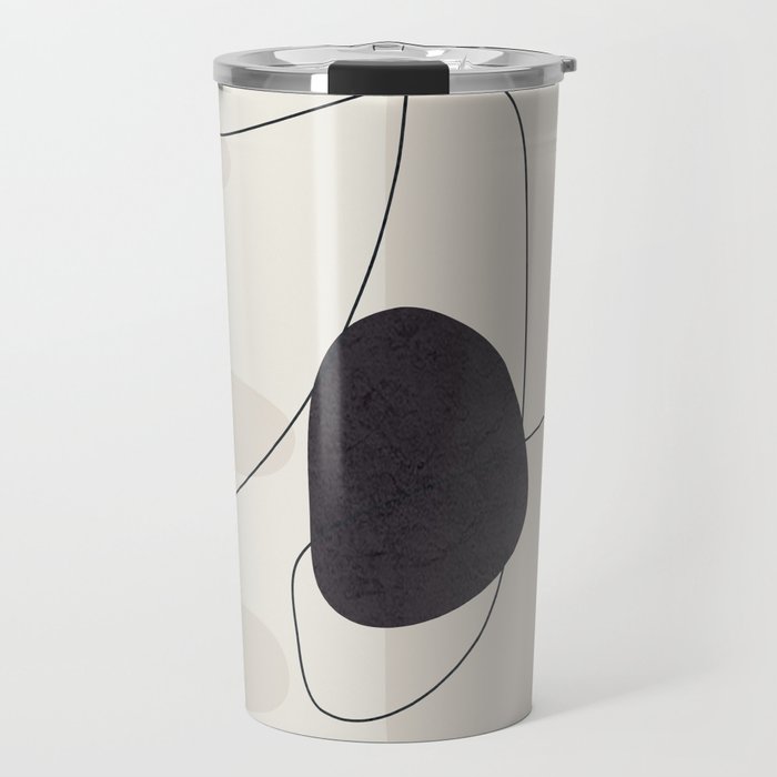 Abstract Minimal Shapes 27 Travel Mug Gallery Image 1