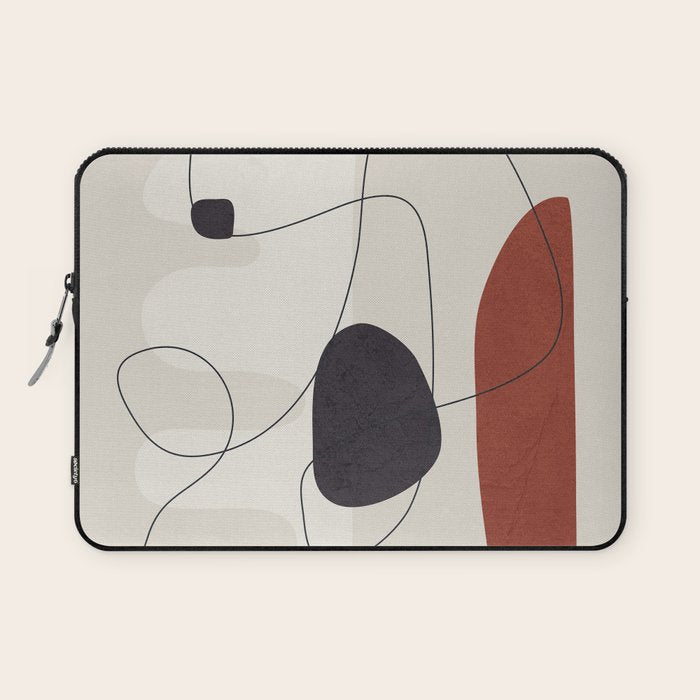 Abstract Minimal Shapes 27 Laptop Sleeve Gallery Image 1