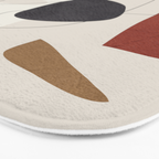 Abstract Minimal Shapes 27 Bath Mat Gallery Image 3