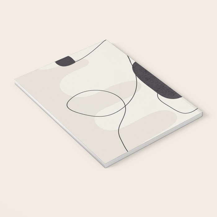 Abstract Minimal Shapes 27 Notebook Gallery Image 3