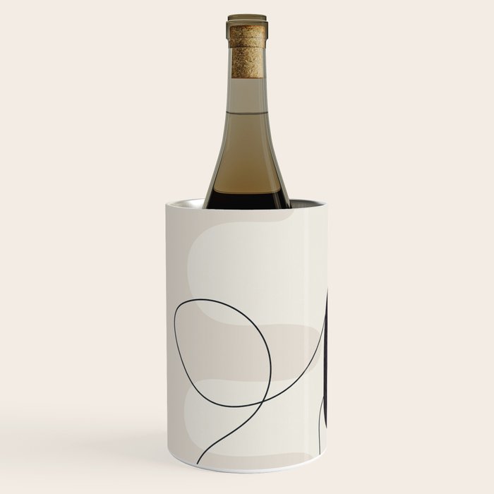 Abstract Minimal Shapes 27 Wine Chiller Gallery Image 2