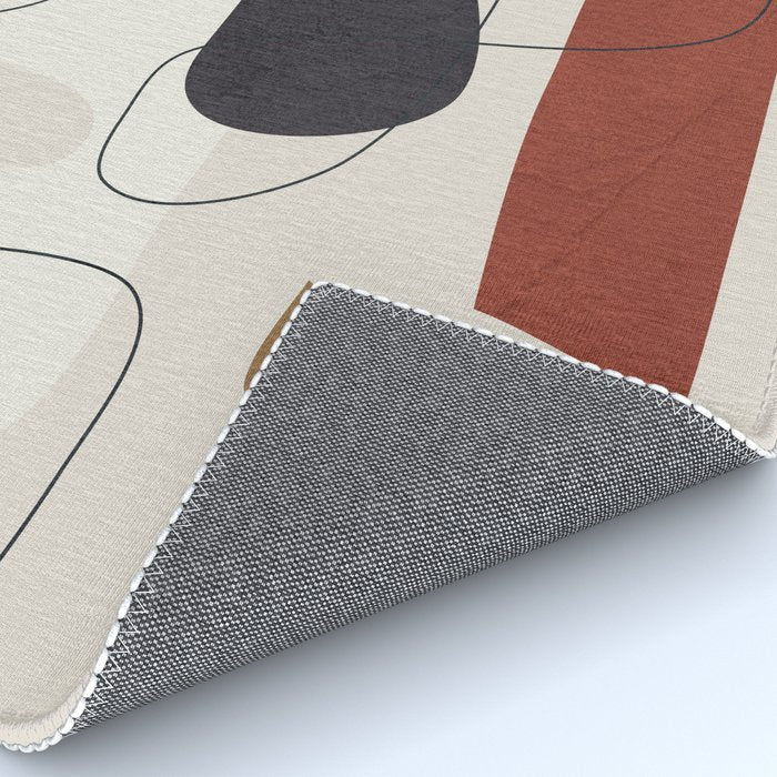 Abstract Minimal Shapes 27 Rug Gallery Image 4