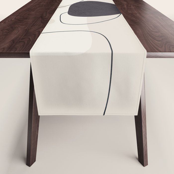 Abstract Minimal Shapes 27 Table Runner Gallery Image 1