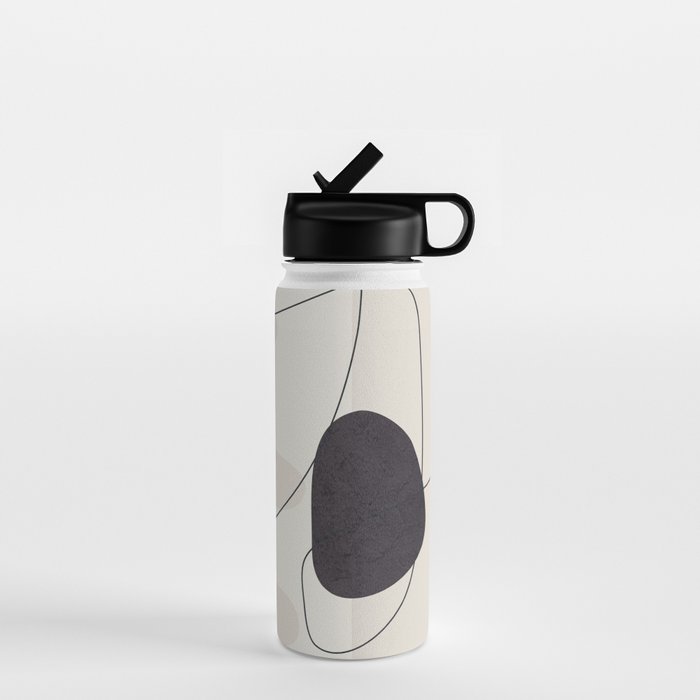 Abstract Minimal Shapes 27 Water Bottle Gallery Image 1
