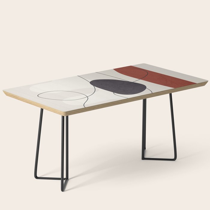 Abstract Minimal Shapes 27 Coffee Table Gallery Image 1