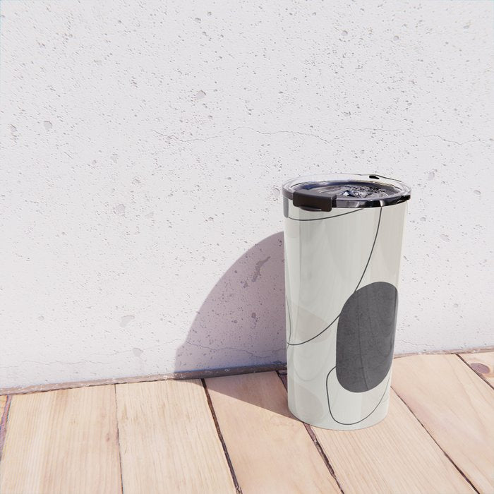 Abstract Minimal Shapes 27 Travel Mug Gallery Image 4