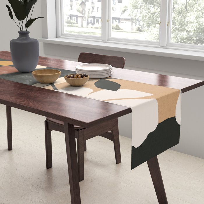 Geometric Blossom 5 Table Runner Gallery Image 2