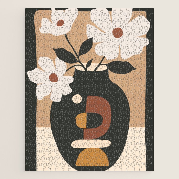 Geometric Blossom 5 Jigsaw Puzzle Gallery Image 1