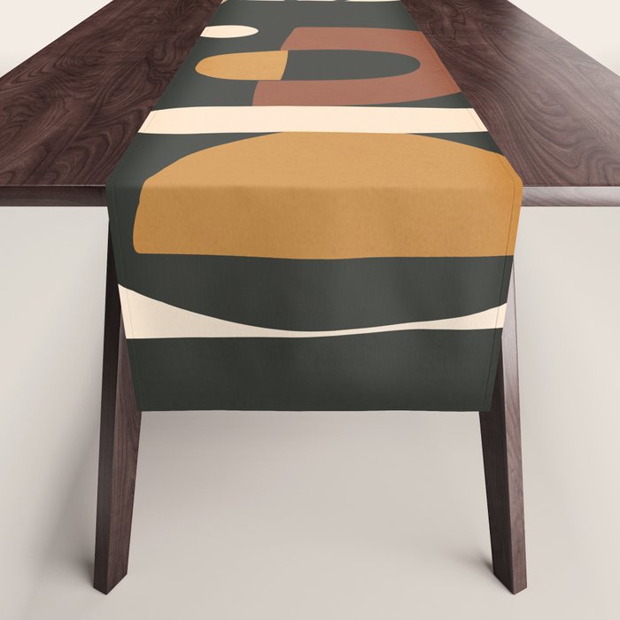 Geometric Blossom 5 Table Runner Gallery Image 1