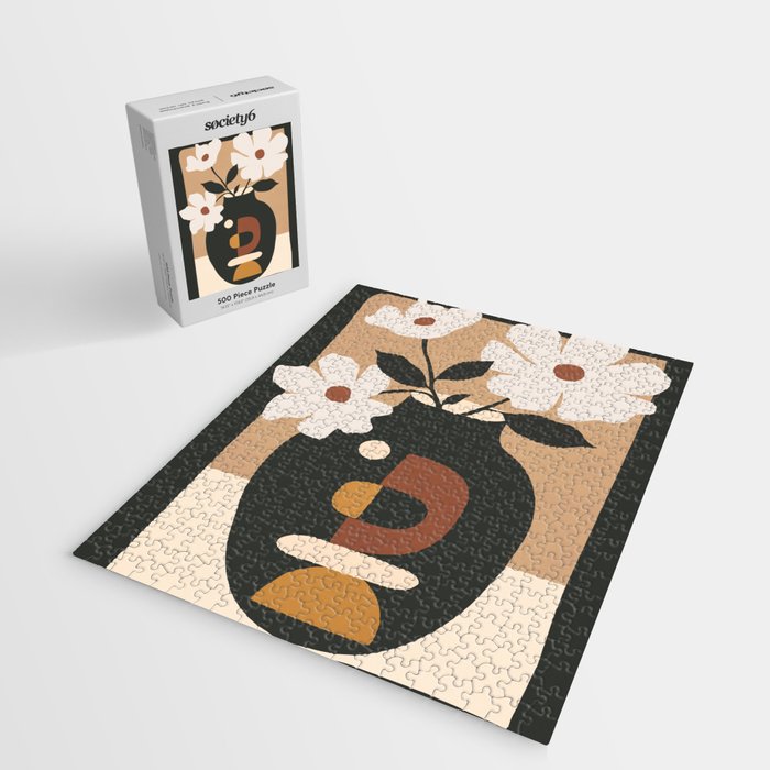Geometric Blossom 5 Jigsaw Puzzle Gallery Image 2