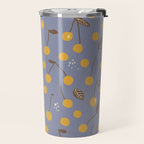 Yellow cherries Travel Mug Gallery Image 2