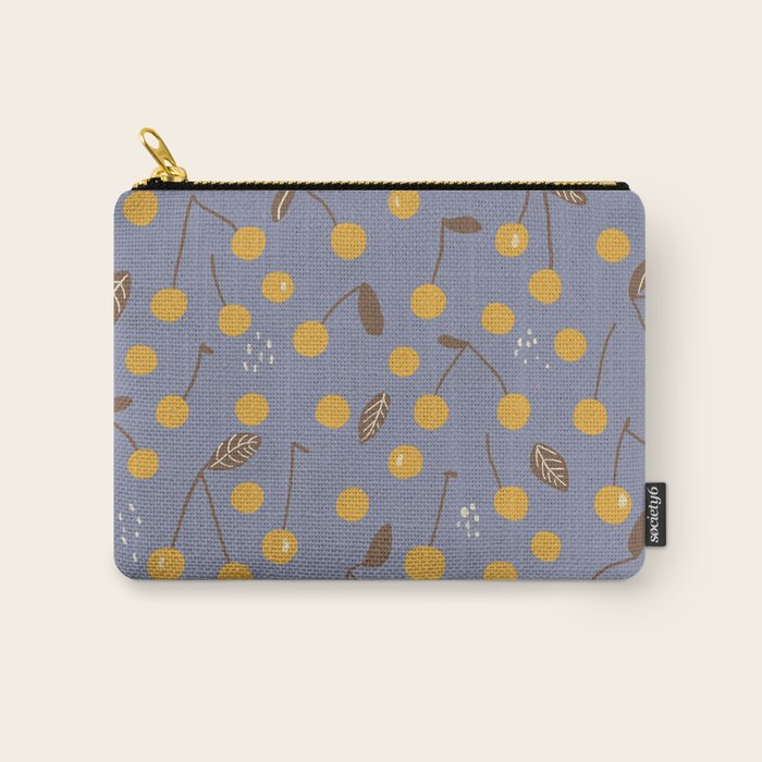 Yellow cherries Carry All Pouch Gallery Image 1