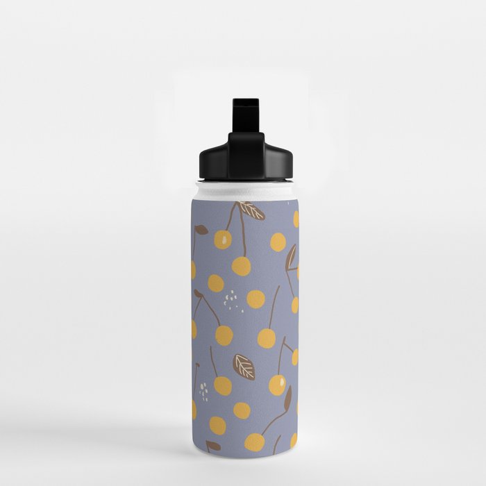 Yellow cherries Water Bottle Gallery Image 2