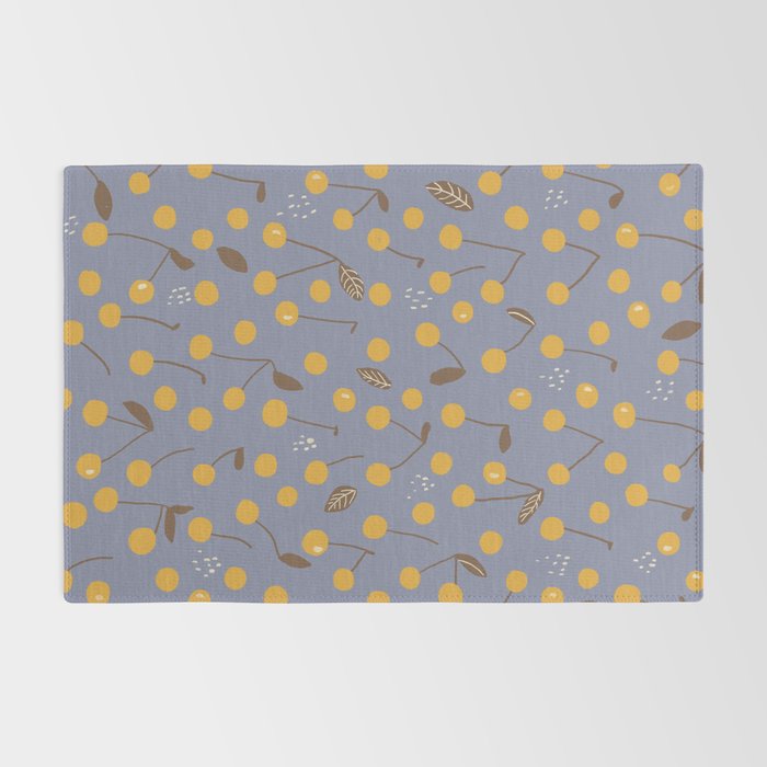 Yellow cherries Rug Gallery Image 2