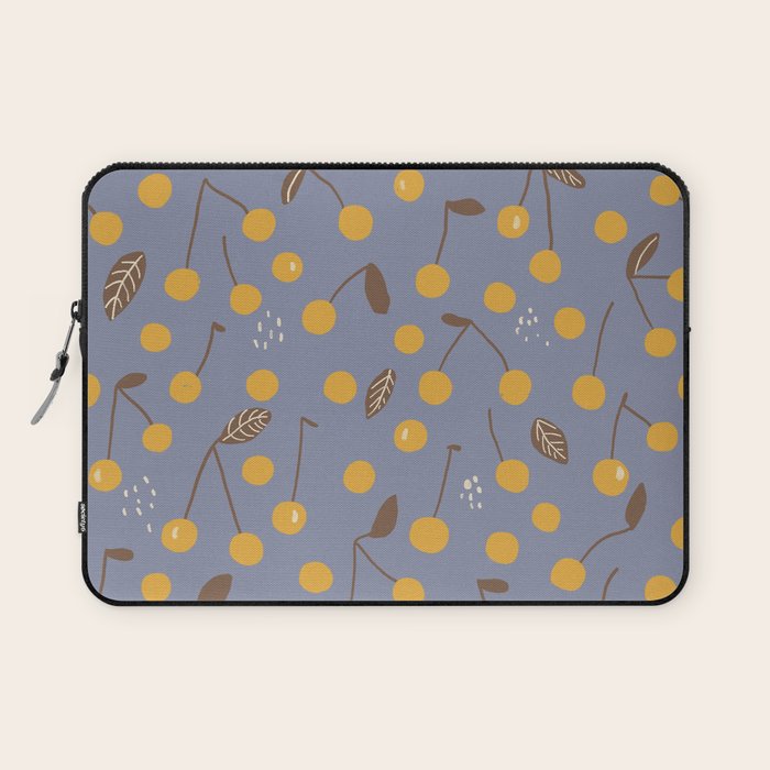 Yellow cherries Laptop Sleeve Gallery Image 1