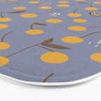 Yellow cherries Bath Mat Gallery Image 3