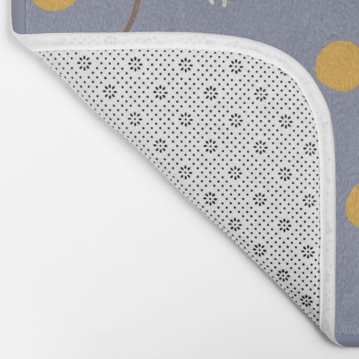 Yellow cherries Bath Mat Gallery Image 2