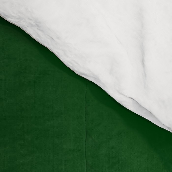 Boho Jungle Green Vintage Arch Oversized Leopard Comforter Gallery Image 4