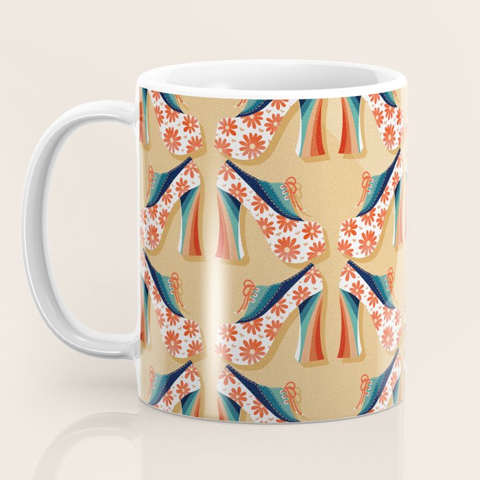 Disco Platforms â Retro Rainbow Coffee Mug Gallery Image 3