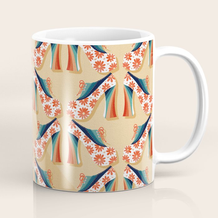 Disco Platforms â Retro Rainbow Coffee Mug Gallery Image 1