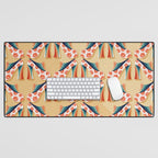 Disco Platforms â Retro Rainbow Desk Mat Gallery Image 1