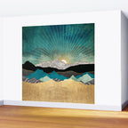 Peacock Vista Wall Mural Gallery Image 2