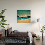 Peacock Vista Wood Wall Art Gallery Image 2