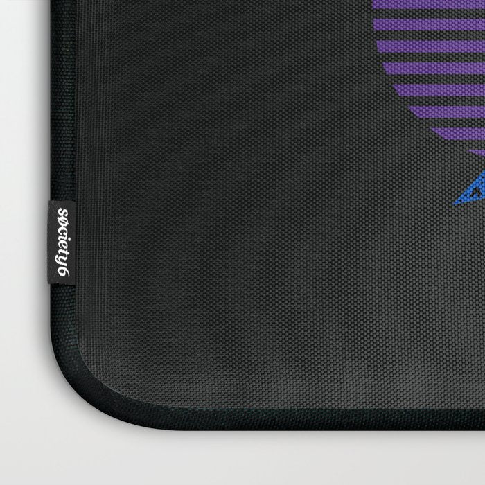 Memphis pattern 113 - 80s / 90s Retro Laptop Sleeve Gallery Image 3