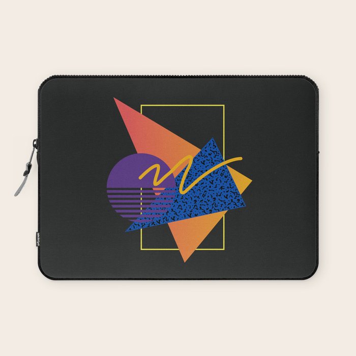 Memphis pattern 113 - 80s / 90s Retro Laptop Sleeve Gallery Image 1