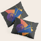 Memphis pattern 113 - 80s / 90s Retro Pillow Sham Gallery Image 3