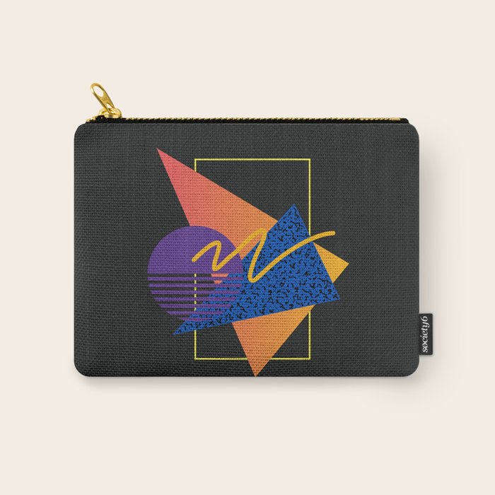 Memphis pattern 113 - 80s / 90s Retro Carry All Pouch Gallery Image 1