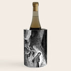 Walking In Dark Forest Divine Comedy Dante Gustave Dore Wine Chiller Gallery Image 1