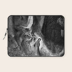 Walking In Dark Forest Divine Comedy Dante Gustave Dore Laptop Sleeve Gallery Image 1