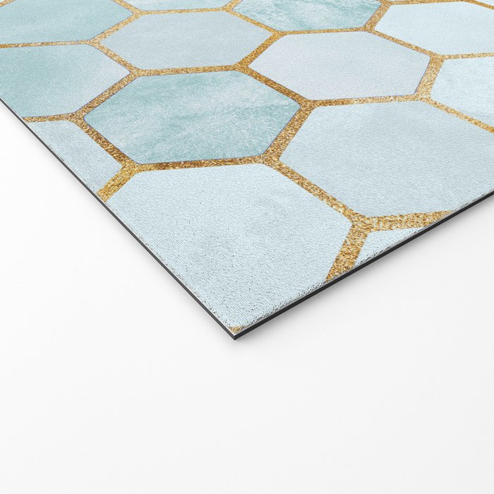 Mermaid Stone with Metallic Accent Welcome Mat Gallery Image 2