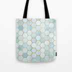 Mermaid Stone with Metallic Accent Tote Bag Gallery Image 1
