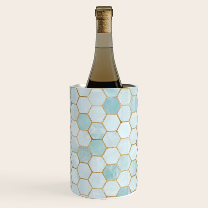 Mermaid Stone with Metallic Accent Wine Chiller Gallery Image 2
