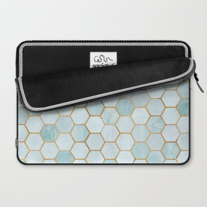 Mermaid Stone with Metallic Accent Laptop Sleeve Gallery Image 2