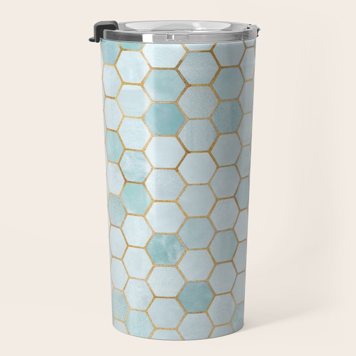 Mermaid Stone with Metallic Accent Travel Mug Gallery Image 3