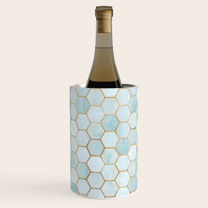 Mermaid Stone with Metallic Accent Wine Chiller Gallery Image 1