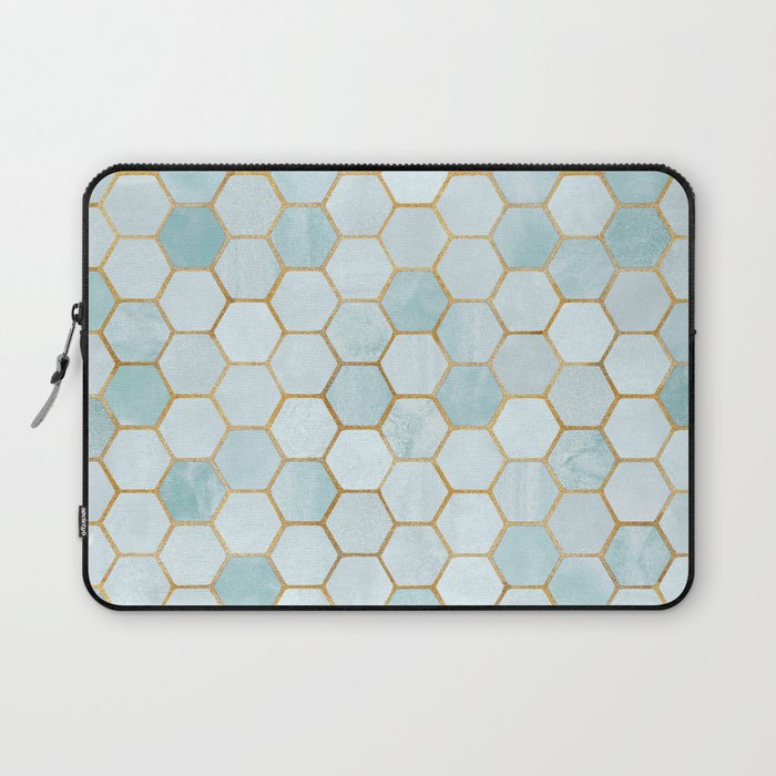 Mermaid Stone with Metallic Accent Laptop Sleeve Gallery Image 1