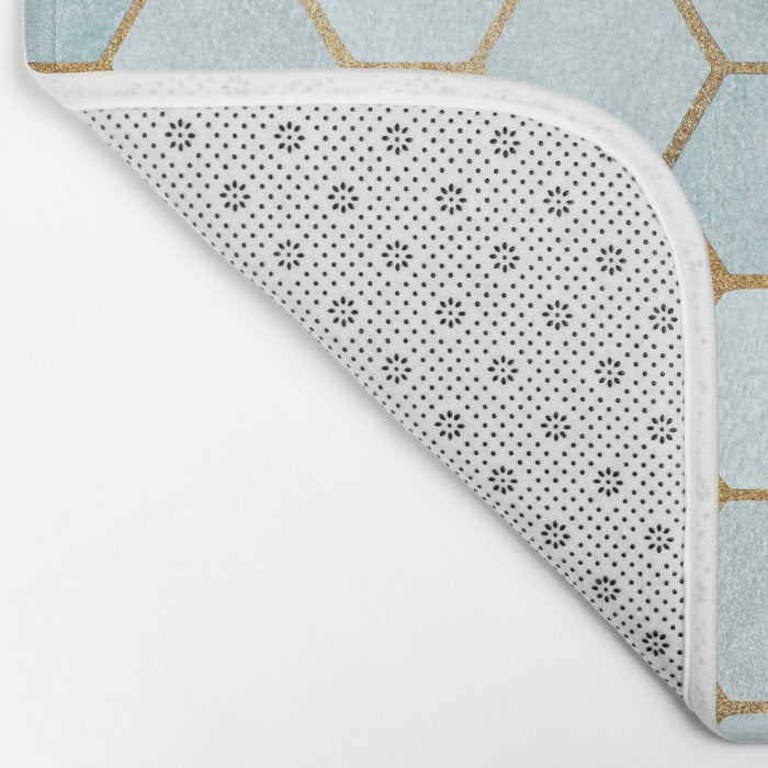 Mermaid Stone with Metallic Accent Bath Mat Gallery Image 2